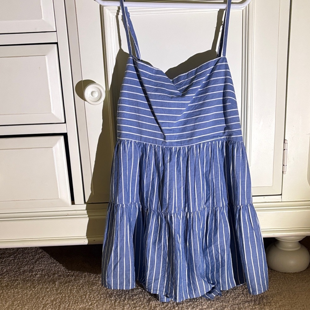 Blue Striped Women’s Top